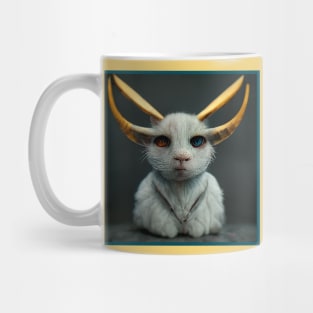 Horned cute fantastic beast Mug